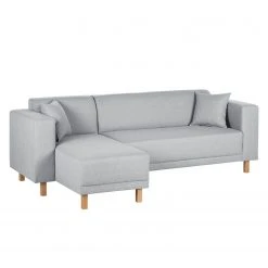 Ecksofa KiYDOO relax Webstoff - Silber - Longchair davorstehend links -Wohnzimmermöbel boutique en ligne ecksofa kiydoo upholstery webstoff longchair davorstehend links silber 3553053