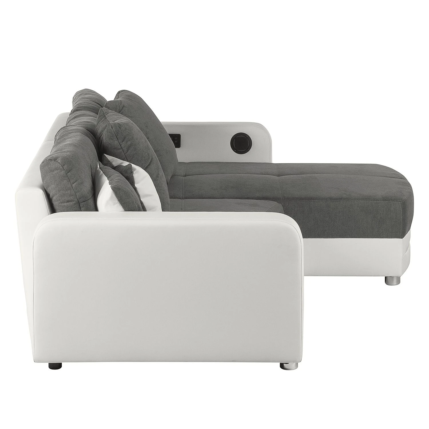Loftscape Ecksofa Lanai Kunstleder / Microfaser - Grauweiß 9 Loftscape Ecksofa Lanai Kunstleder / Microfaser - Grauweiß – Bild 9