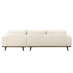 Mørteens Ecksofa Lauris - Creme - Longchair davorstehend rechts -Wohnzimmermöbel boutique en ligne ecksofa lauris strukturstoff longchair davorstehend rechts creme 4880240