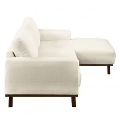 Mørteens Ecksofa Lauris - Creme - Longchair davorstehend rechts -Wohnzimmermöbel boutique en ligne ecksofa lauris strukturstoff longchair davorstehend rechts creme 4880248