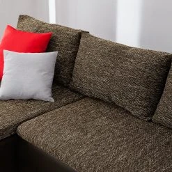 Fredriks Ecksofa Laza - mit Schlaffunktion - Kunstleder / Webstoff - Dunkelbraun / Cappuccino - Longchair davorstehend links 55 Fredriks Ecksofa Laza - mit Schlaffunktion - Kunstleder / Webstoff - Dunkelbraun / Cappuccino - Longchair davorstehend links -Wohnzimmermöbel boutique en ligne ecksofa laza mit schlaffunktion kunstleder webstoff longchair davorstehend links dunkelbraun cappuccino 4973296