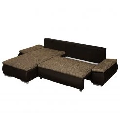 Fredriks Ecksofa Laza - mit Schlaffunktion - Kunstleder / Webstoff - Dunkelbraun / Cappuccino - Longchair davorstehend links 49 Fredriks Ecksofa Laza - mit Schlaffunktion - Kunstleder / Webstoff - Dunkelbraun / Cappuccino - Longchair davorstehend links -Wohnzimmermöbel boutique en ligne ecksofa laza mit schlaffunktion kunstleder webstoff longchair davorstehend links dunkelbraun cappuccino 4973352