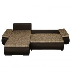 Fredriks Ecksofa Laza - mit Schlaffunktion - Kunstleder / Webstoff - Dunkelbraun / Cappuccino - Longchair davorstehend links 46 Fredriks Ecksofa Laza - mit Schlaffunktion - Kunstleder / Webstoff - Dunkelbraun / Cappuccino - Longchair davorstehend links -Wohnzimmermöbel boutique en ligne ecksofa laza mit schlaffunktion kunstleder webstoff longchair davorstehend links dunkelbraun cappuccino 4973356