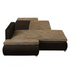 Fredriks Ecksofa Laza - mit Schlaffunktion - Kunstleder / Webstoff - Dunkelbraun / Cappuccino - Longchair davorstehend links 44 Fredriks Ecksofa Laza - mit Schlaffunktion - Kunstleder / Webstoff - Dunkelbraun / Cappuccino - Longchair davorstehend links -Wohnzimmermöbel boutique en ligne ecksofa laza mit schlaffunktion kunstleder webstoff longchair davorstehend links dunkelbraun cappuccino 4973364