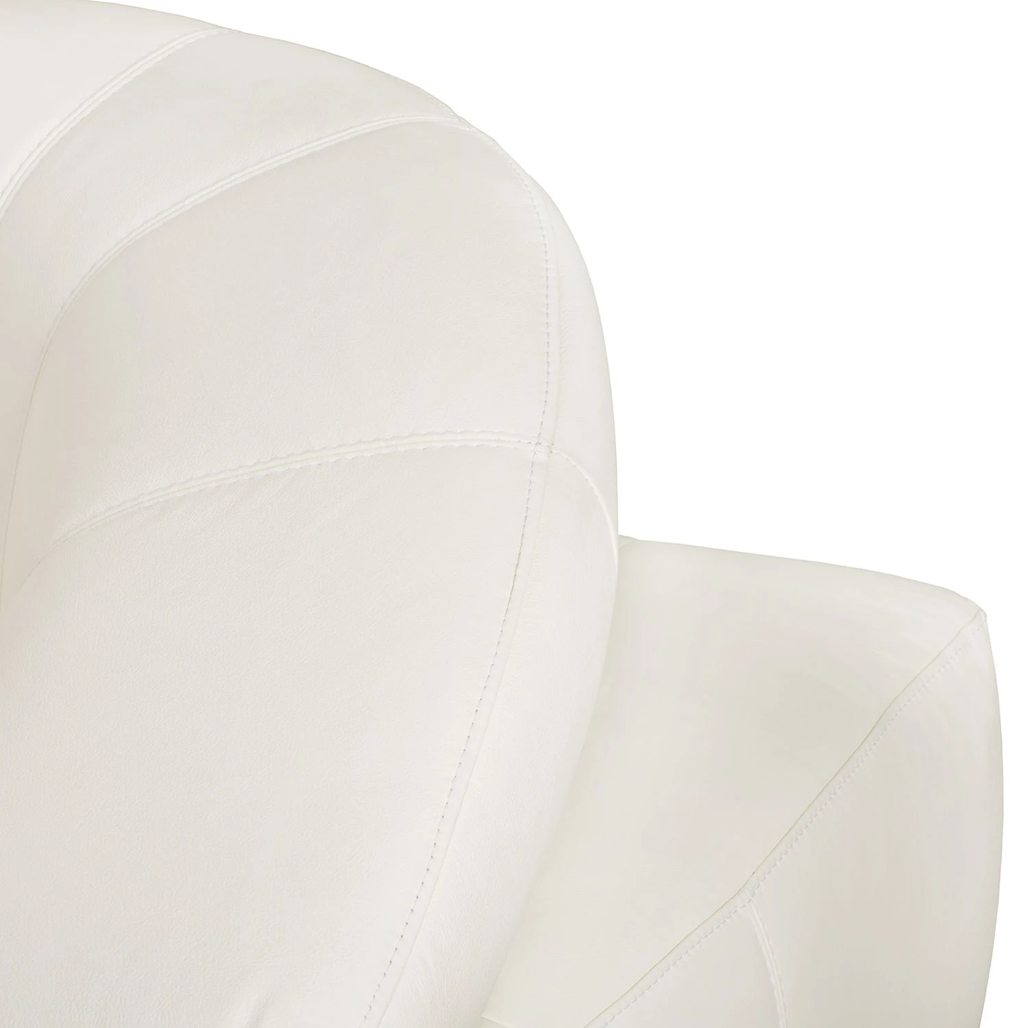 Fredriks Ecksofa Lyneal Echtleder - Weiß - Ottomane davorstehend links 14 Fredriks Ecksofa Lyneal Echtleder - Weiß - Ottomane davorstehend links – Bild 14