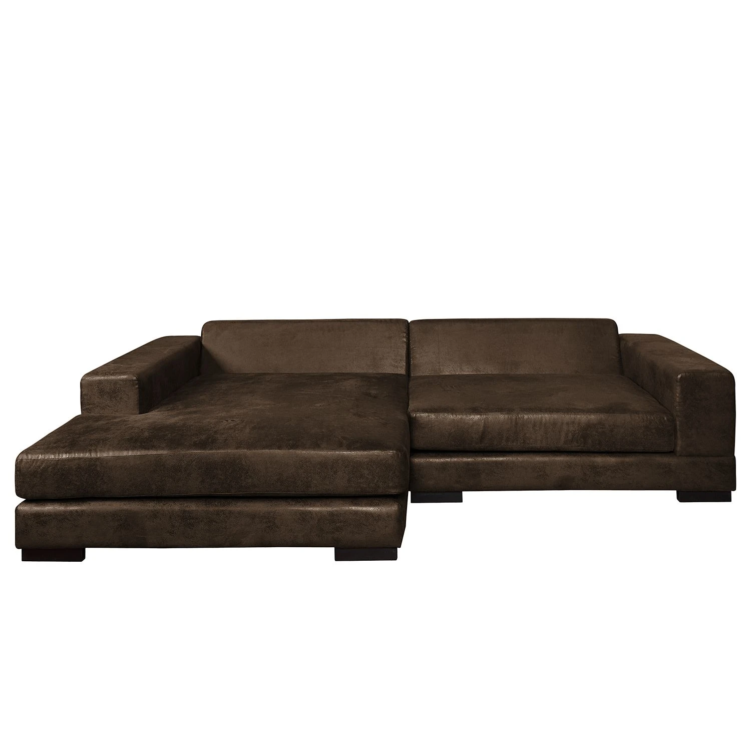 Fredriks Ecksofa Mandor Antiklederlook - Braun - Longchair davorstehend links 7 Fredriks Ecksofa Mandor Antiklederlook - Braun - Longchair davorstehend links – Bild 7