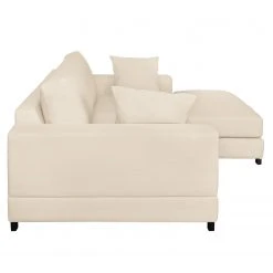 Fredriks Ecksofa Mandor Strukturstoff - Creme - Longchair davorstehend rechts -Wohnzimmermöbel boutique en ligne ecksofa mandor strukturstoff creme 4474960