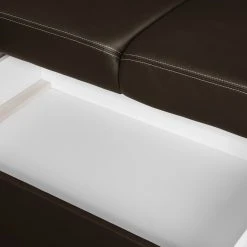 Modoform Ecksofa Marquette - mit Schlaffunktion - Kunstleder - Dunkelbraun - Ecke davorstehend rechts -Wohnzimmermöbel boutique en ligne ecksofa marquette mit schlaffunktion kunstleder dunkelbraun 2 sitzer davorstehend rechts 4085328