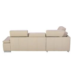 Fredriks Ecksofa Masca I Echtleder - Beige - Longchair davorstehend links - Keine Funktion -Wohnzimmermöbel boutique en ligne ecksofa masca echtleder beige ottomane davorstehend links 447168