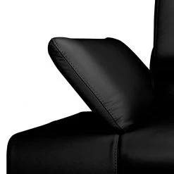 Fredriks Ecksofa Masca - Schlaffunktion -Wohnzimmermöbel boutique en ligne ecksofa masca kunstleder schwarz longchair davorstehend rechts 470993