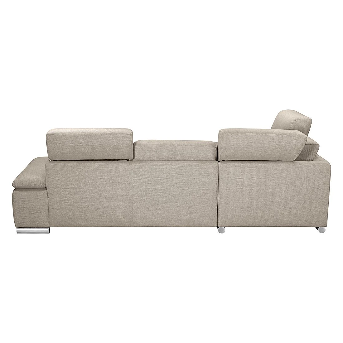 Fredriks Ecksofa Masca I Strukturstoff - Beige - Longchair davorstehend links - Schlaffunktion 4 Fredriks Ecksofa Masca I Strukturstoff - Beige - Longchair davorstehend links - Schlaffunktion – Bild 4