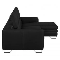 Fredriks Ecksofa Menfi II Echtleder - Schwarz - Longchair davorstehend rechts -Wohnzimmermöbel boutique en ligne ecksofa menfi ii echtleder longchair davorstehend rechts schwarz 3613337