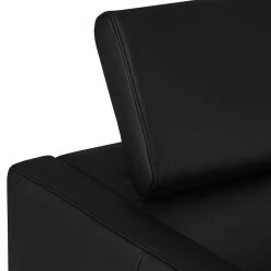 Fredriks Ecksofa Menfi II Echtleder - Schwarz - Longchair davorstehend rechts -Wohnzimmermöbel boutique en ligne ecksofa menfi ii echtleder longchair davorstehend rechts schwarz 3613357