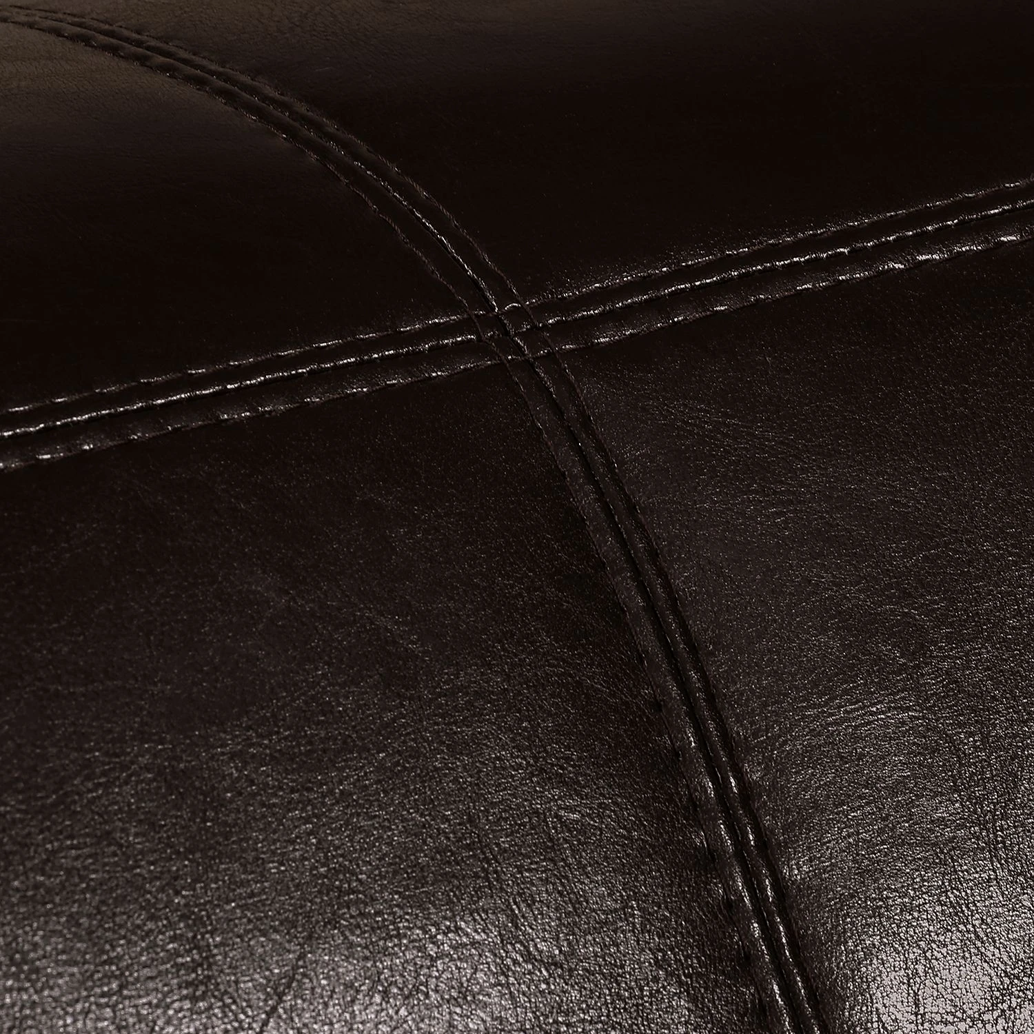 Maison Belfort Sofa Nespolo (3-Sitzer) - Kunstleder - Dunkelbraun 9 Maison Belfort Sofa Nespolo (3-Sitzer) - Kunstleder - Dunkelbraun – Bild 9