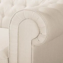 Maison Belfort Ecksofa Pintano - Beige - Ottomane davorstehend rechts -Wohnzimmermöbel boutique en ligne ecksofa pintano webstoff beige 4896788