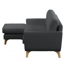 Mørteens Ecksofa Postville - Grau - Longchair davorstehend links -Wohnzimmermöbel boutique en ligne ecksofa postville strukturstoff longchair davorstehend links grau 4890280