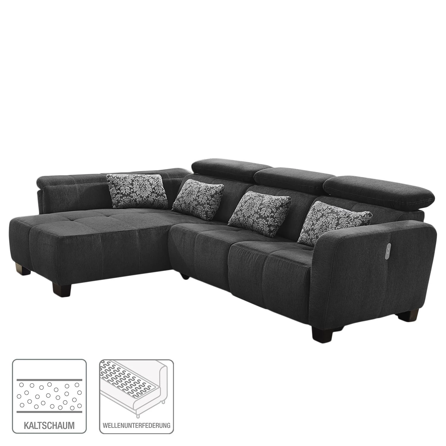 Loftscape Ecksofa Raymore - Strukturstoff 2 Loftscape Ecksofa Raymore - Strukturstoff – Bild 2