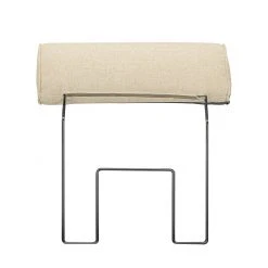 Loftscape Ecksofa Sharon - Webstoff Beige - Ottomane davorstehend links - Mit 2 Kopfstützen -Wohnzimmermöbel boutique en ligne ecksofa sharon webstoff beige ottomane davorstehend links 414073