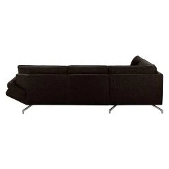 Loftscape Ecksofa Sharon - Webstoff Braun-Schwarz - Ottomane davorstehend links - Ohne Kopfstützen -Wohnzimmermöbel boutique en ligne ecksofa sharon webstoff braun schwarz ottomane davorstehend links ohne kopfstuetzen 4438292