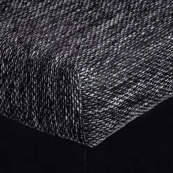 Fredriks Ecksofa Sibenik - Kunstleder / Strukturstoff Schwarz / Grau - Longchair davorstehend rechts - Ohne Hocker -Wohnzimmermöbel boutique en ligne ecksofa sibenik kunstleder schwarz strukturstoff schwarz grau ottomane davorstehend rechts 399242