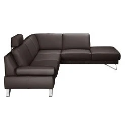Loftscape Ecksofa Silvano - Kunstleder Mocca - Ottomane davorstehend rechts - Mit 1 Kopfstütze -Wohnzimmermöbel boutique en ligne ecksofa silvano kunstleder mocca ottomane davorstehend rechts 443690
