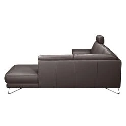 Loftscape Ecksofa Silvano - Kunstleder Mocca - Ottomane davorstehend rechts - Mit 1 Kopfstütze -Wohnzimmermöbel boutique en ligne ecksofa silvano kunstleder mocca ottomane davorstehend rechts 443692
