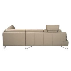 Loftscape Ecksofa Silvano - Kunstleder Taupe - Ottomane davorstehend rechts - mit 1 Kopfstütze -Wohnzimmermöbel boutique en ligne ecksofa silvano kunstleder taupe ottomane davorstehend rechts 443771