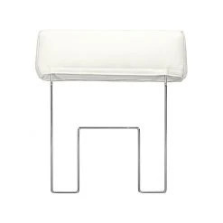 Loftscape Ecksofa Silvano - Kunstleder Weiß - Ottomane davorstehend links - Mit 1 Kopfstütze -Wohnzimmermöbel boutique en ligne ecksofa silvano kunstleder weiss ottomane davorstehend links 443616