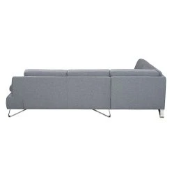 Loftscape Ecksofa Silvano I Webstoff - Grau - Longchair davorstehend links - Ohne Kopfstütze -Wohnzimmermöbel boutique en ligne ecksofa silvano webstoff grau ottomane davorstehend links ohne kopfstuetze 3749140