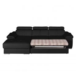 Loftscape Ecksofa Tuja Kunstleder - Schwarz - Longchair davorstehend links -Wohnzimmermöbel boutique en ligne ecksofa tuja kunstleder longchair ottomane davorstehend links schwarz 1954890