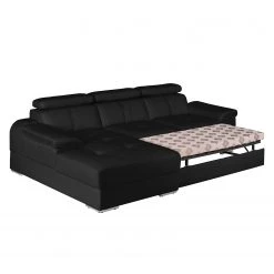 Loftscape Ecksofa Tuja Kunstleder - Schwarz - Longchair davorstehend links -Wohnzimmermöbel boutique en ligne ecksofa tuja kunstleder longchair ottomane davorstehend links schwarz 1954906