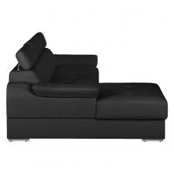Loftscape Ecksofa Tuja Kunstleder - Schwarz - Longchair davorstehend links -Wohnzimmermöbel boutique en ligne ecksofa tuja kunstleder longchair ottomane davorstehend links schwarz 1954918