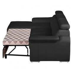 Loftscape Ecksofa Tuja Kunstleder - Schwarz - Longchair davorstehend links -Wohnzimmermöbel boutique en ligne ecksofa tuja kunstleder longchair ottomane davorstehend links schwarz 1954926