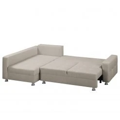 Fredriks Ecksofa Upwell (mit Schlaffunktion) - Strukturstoff -Wohnzimmermöbel boutique en ligne ecksofa upwell mit schlaffunktion strukturstoff ottomane davorstehend links kies 5050564