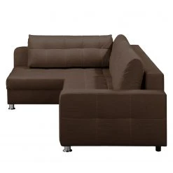 Fredriks Ecksofa Upwell (mit Schlaffunktion) - Strukturstoff -Wohnzimmermöbel boutique en ligne ecksofa upwell mit schlaffunktion strukturstoff ottomane davorstehend links kokosnuss braun 5050624
