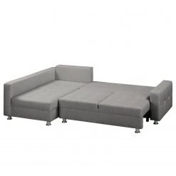 Fredriks Ecksofa Upwell (mit Schlaffunktion) - Strukturstoff -Wohnzimmermöbel boutique en ligne ecksofa upwell mit schlaffunktion strukturstoff ottomane davorstehend links platin 5050676