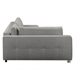 Fredriks Ecksofa Upwell (mit Schlaffunktion) - Strukturstoff -Wohnzimmermöbel boutique en ligne ecksofa upwell mit schlaffunktion strukturstoff ottomane davorstehend links platin 5050708