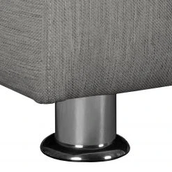 Fredriks Ecksofa Upwell (mit Schlaffunktion) - Strukturstoff -Wohnzimmermöbel boutique en ligne ecksofa upwell mit schlaffunktion strukturstoff ottomane davorstehend links platin 5050732