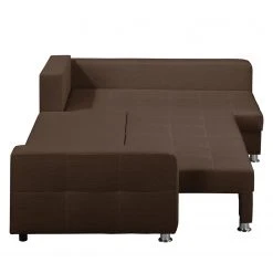 Fredriks Ecksofa Upwell (mit Schlaffunktion) - Strukturstoff -Wohnzimmermöbel boutique en ligne ecksofa upwell mit schlaffunktion strukturstoff ottomane davorstehend rechts kokosnuss braun 5050924