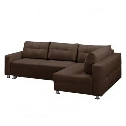 Fredriks Ecksofa Upwell (mit Schlaffunktion) - Strukturstoff -Wohnzimmermöbel boutique en ligne ecksofa upwell mit schlaffunktion strukturstoff ottomane davorstehend rechts kokosnuss braun 5050940