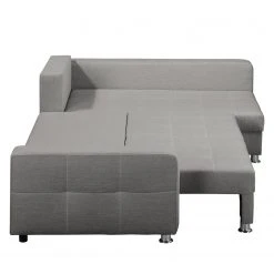 Fredriks Ecksofa Upwell (mit Schlaffunktion) - Strukturstoff -Wohnzimmermöbel boutique en ligne ecksofa upwell mit schlaffunktion strukturstoff ottomane davorstehend rechts platin 5050984