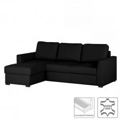 Loftscape Ecksofa Venezia - (mit Schlaffunktion / beidseitig montierbar) Echtleder - Schwarz 15 Loftscape Ecksofa Venezia - (mit Schlaffunktion / beidseitig montierbar) Echtleder - Schwarz -Wohnzimmermöbel boutique en ligne ecksofa venezia mit schlaffunktion echtleder schwarz longchair beidseitig moontierbar 555613