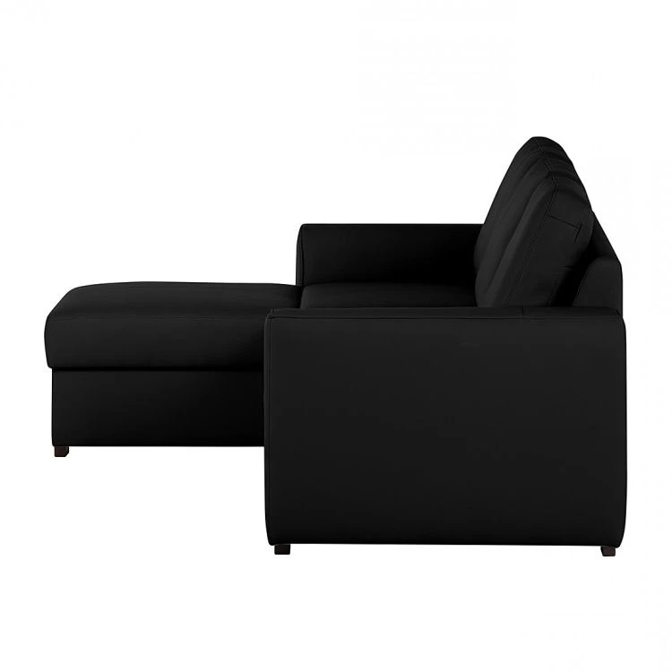 Loftscape Ecksofa Venezia - (mit Schlaffunktion / beidseitig montierbar) Echtleder - Schwarz 11 Loftscape Ecksofa Venezia - (mit Schlaffunktion / beidseitig montierbar) Echtleder - Schwarz – Bild 11