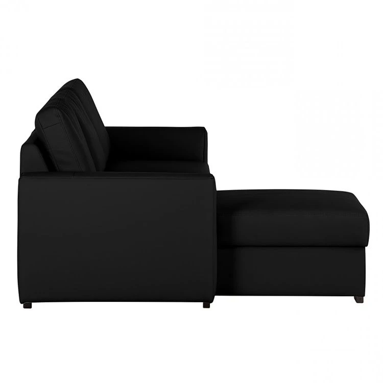 Loftscape Ecksofa Venezia - (mit Schlaffunktion / beidseitig montierbar) Echtleder - Schwarz 8 Loftscape Ecksofa Venezia - (mit Schlaffunktion / beidseitig montierbar) Echtleder - Schwarz – Bild 8