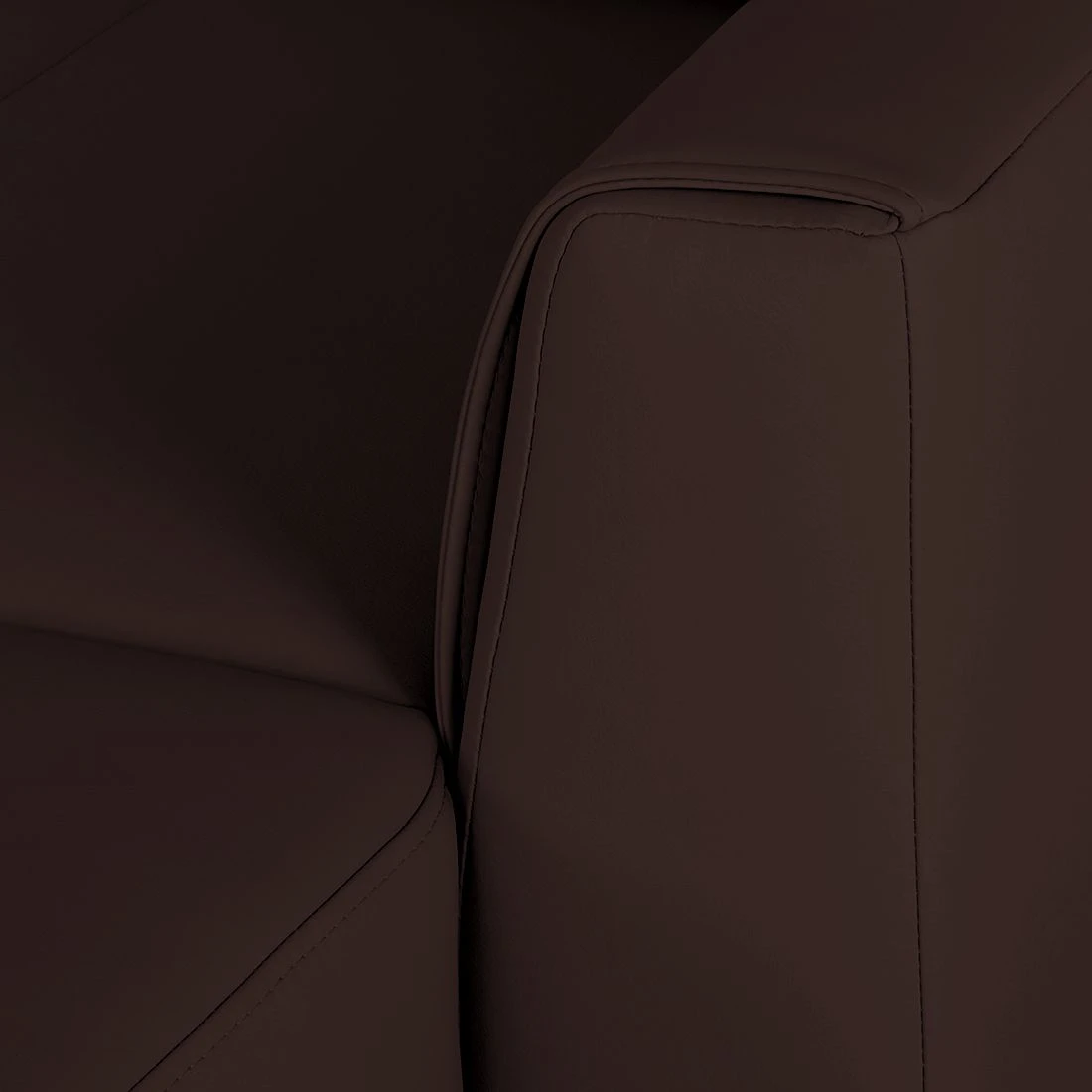 Loftscape Ecksofa Venezia - (mit Schlaffunktion / beidseitig montierbar) Kunstleder - Braun 12 Loftscape Ecksofa Venezia - (mit Schlaffunktion / beidseitig montierbar) Kunstleder - Braun – Bild 12