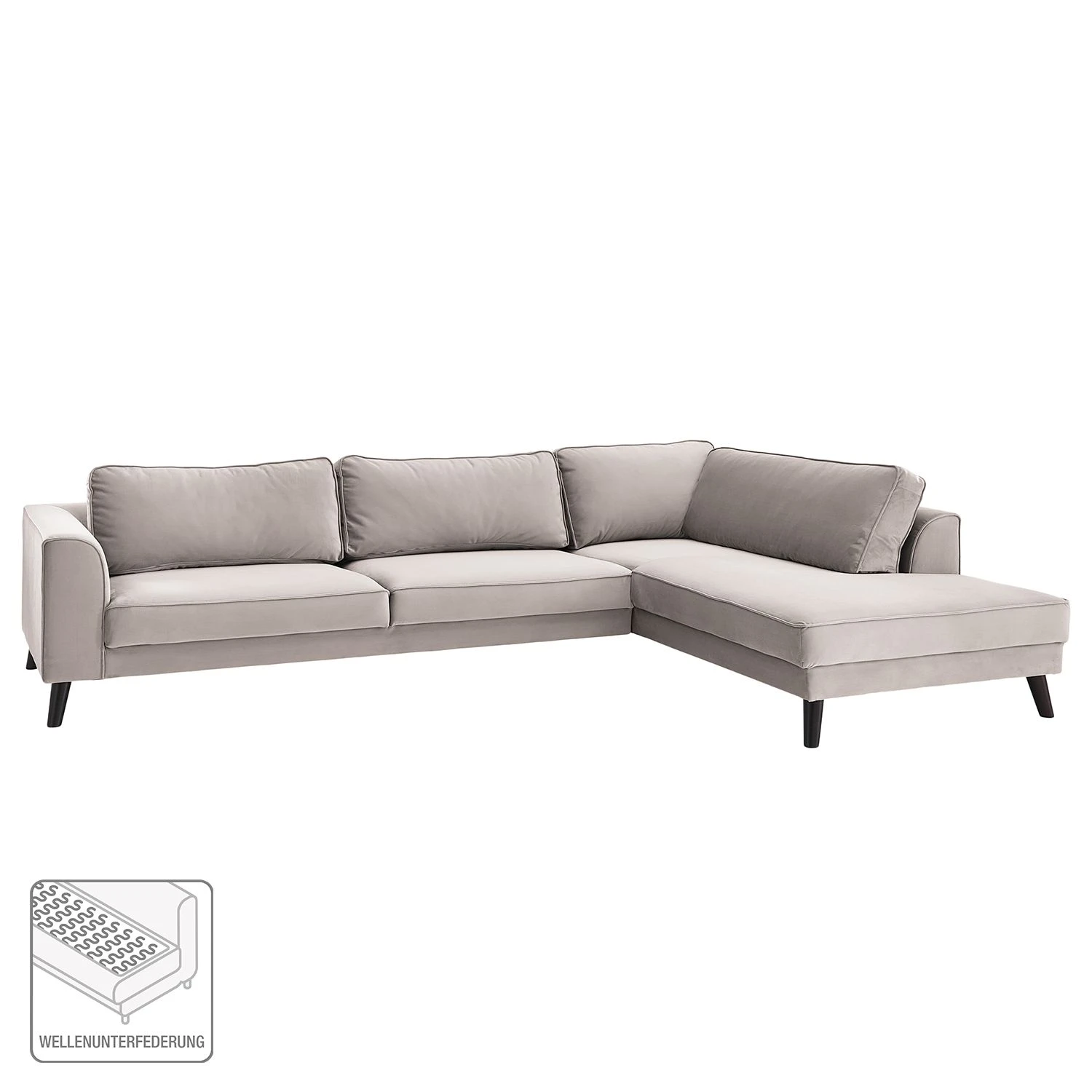 Jack & Alice Ecksofa Venus Bay - Sahara - Ottomane davorstehend rechts 2 Jack & Alice Ecksofa Venus Bay - Sahara - Ottomane davorstehend rechts – Bild 2