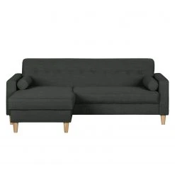 Mørteens Ecksofa Viona I Webstoff - Stoff Meda: Anthrazit - Longchair davorstehend links -Wohnzimmermöbel boutique en ligne ecksofa viona i webstoff longchair ottomane davorstehend links anthrazit 2678970