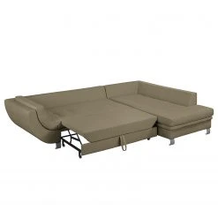 Roomscape Ecksofa Zechin (mit Schlaffunktion) - Webstoff - Latte Macchiato - Ottomane davorstehend rechts -Wohnzimmermöbel boutique en ligne ecksofa zechin mit schlaffunktion webstoff ottomane davorstehend rechts latte macchiato 4193244