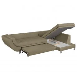 Roomscape Ecksofa Zechin (mit Schlaffunktion) - Webstoff - Latte Macchiato - Ottomane davorstehend rechts -Wohnzimmermöbel boutique en ligne ecksofa zechin mit schlaffunktion webstoff ottomane davorstehend rechts latte macchiato 4193248