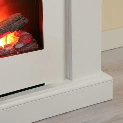 Montreux Elektrokamin Dunwich - Brilliantweiß -Wohnzimmermöbel boutique en ligne elektrokamin dunwich brilliantweiss 4135984